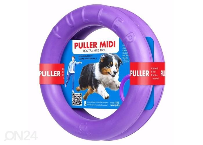 Koiran lelu puller midi D20 cm kuvasuurennos