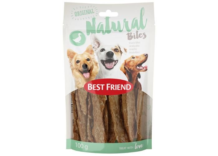 Koiran makupala ankka natural bites 100 g kuvasuurennos