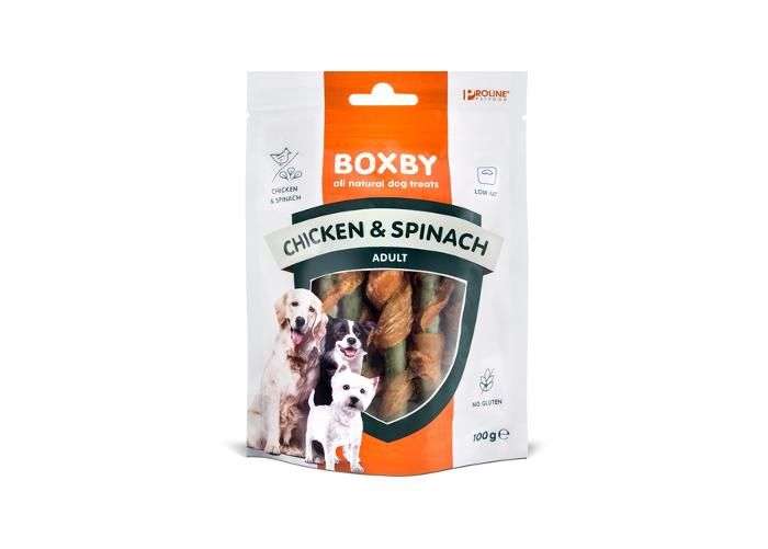 Koiran makupala chicken&spinach 100 g kuvasuurennos