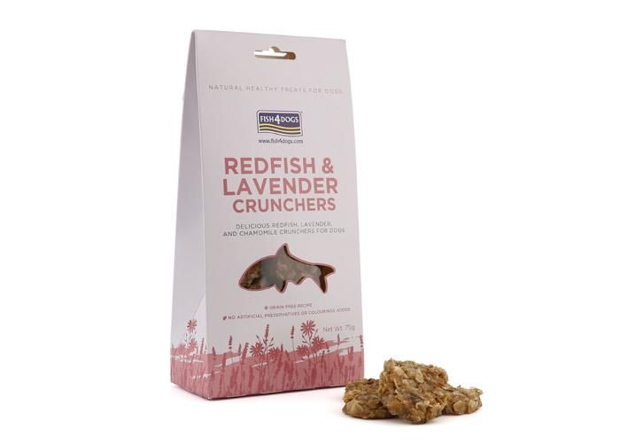 Koiran makupala redfish ja lavender 75 g kuvasuurennos