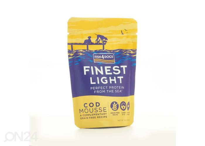 Koiran pasteija finest cod mousse 100 g kuvasuurennos