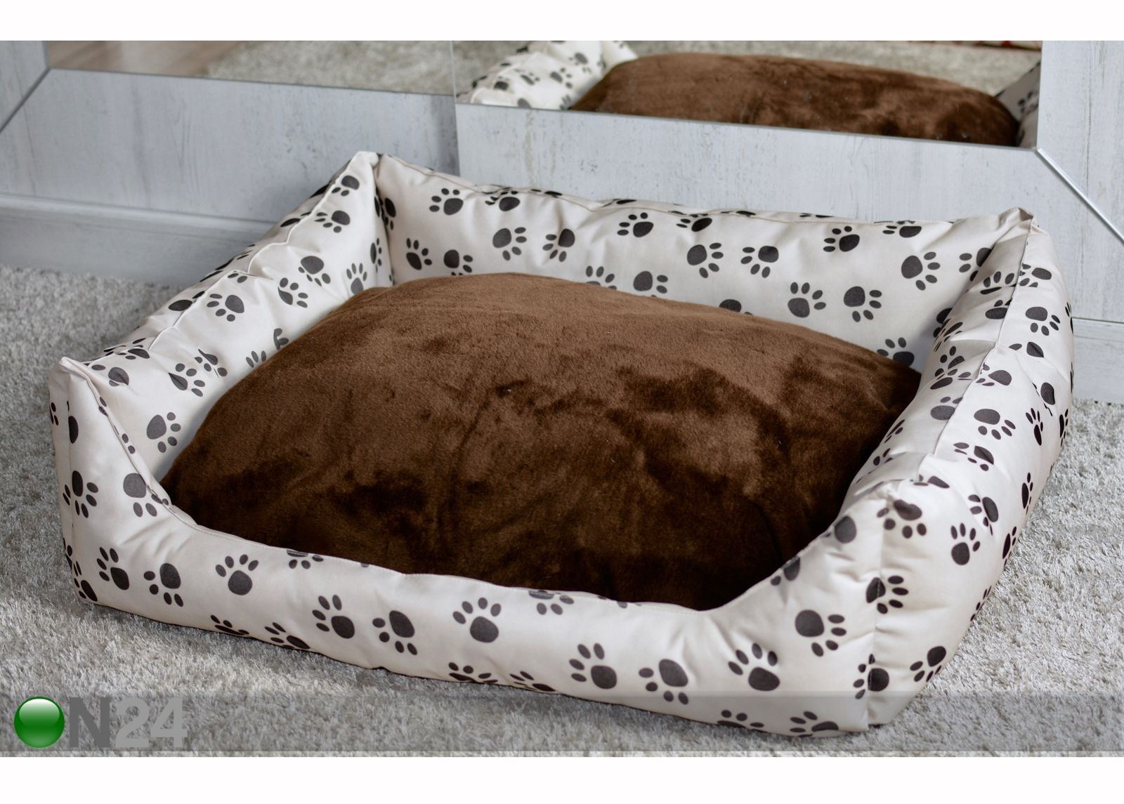 Koiran peti Paw S4 85x70 cm kuvasuurennos