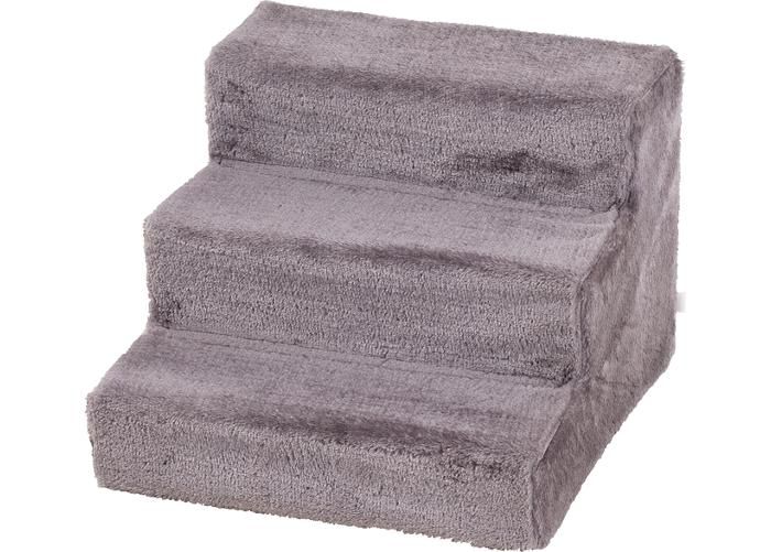 Koiran portaat 60 x 45 x 40 cm harmaa kuvasuurennos