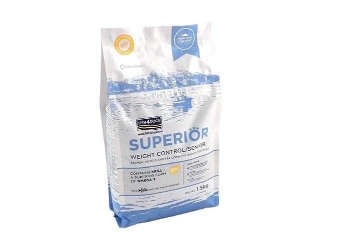 Koiran täysravinto superior painonpudotukseen/ senior erittäin rapea 6 kg kuvasuurennos