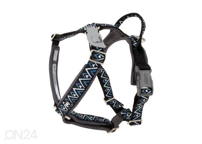 Koiran Y-valjaat Razzle-Dazzle 55-65 cm mustat kuvasuurennos