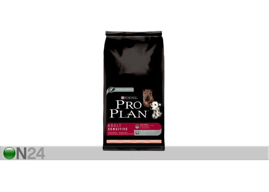Koiranruoka Pro Plan Adult Athletic Dog lohi & riisi 14kg kuvasuurennos