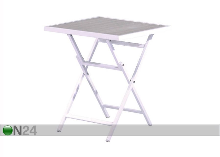 Kokoontaitettava parvekepöytä PUDONG 60x60 cm kuvasuurennos