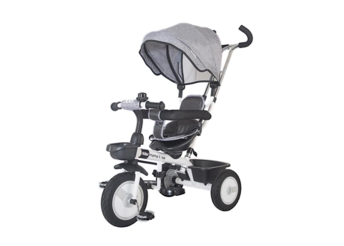 Kolmipyöräinen lastenpyörä MamaLove Rider kuvasuurennos
