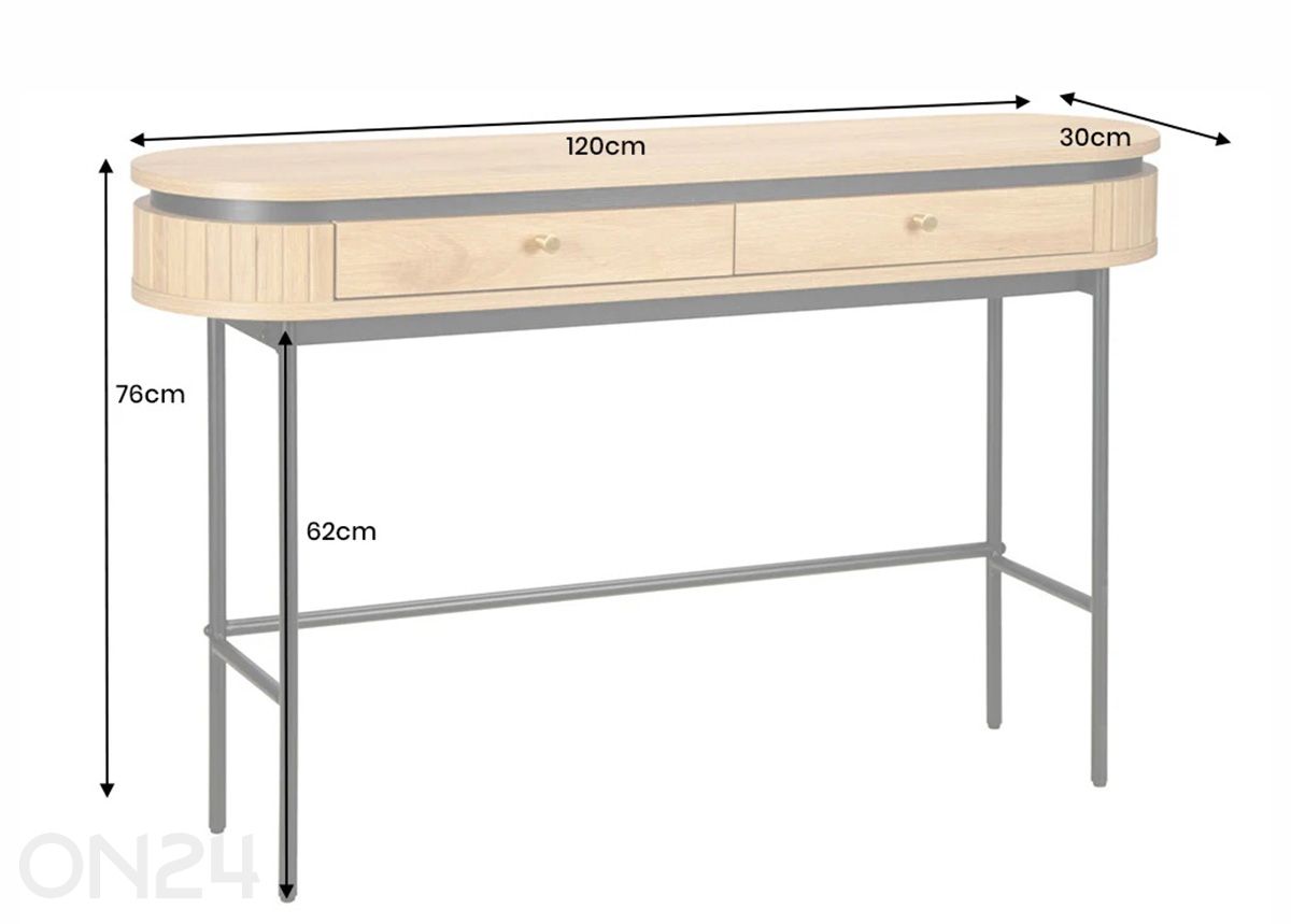 Konsolipöytä Atelier kuvasuurennos