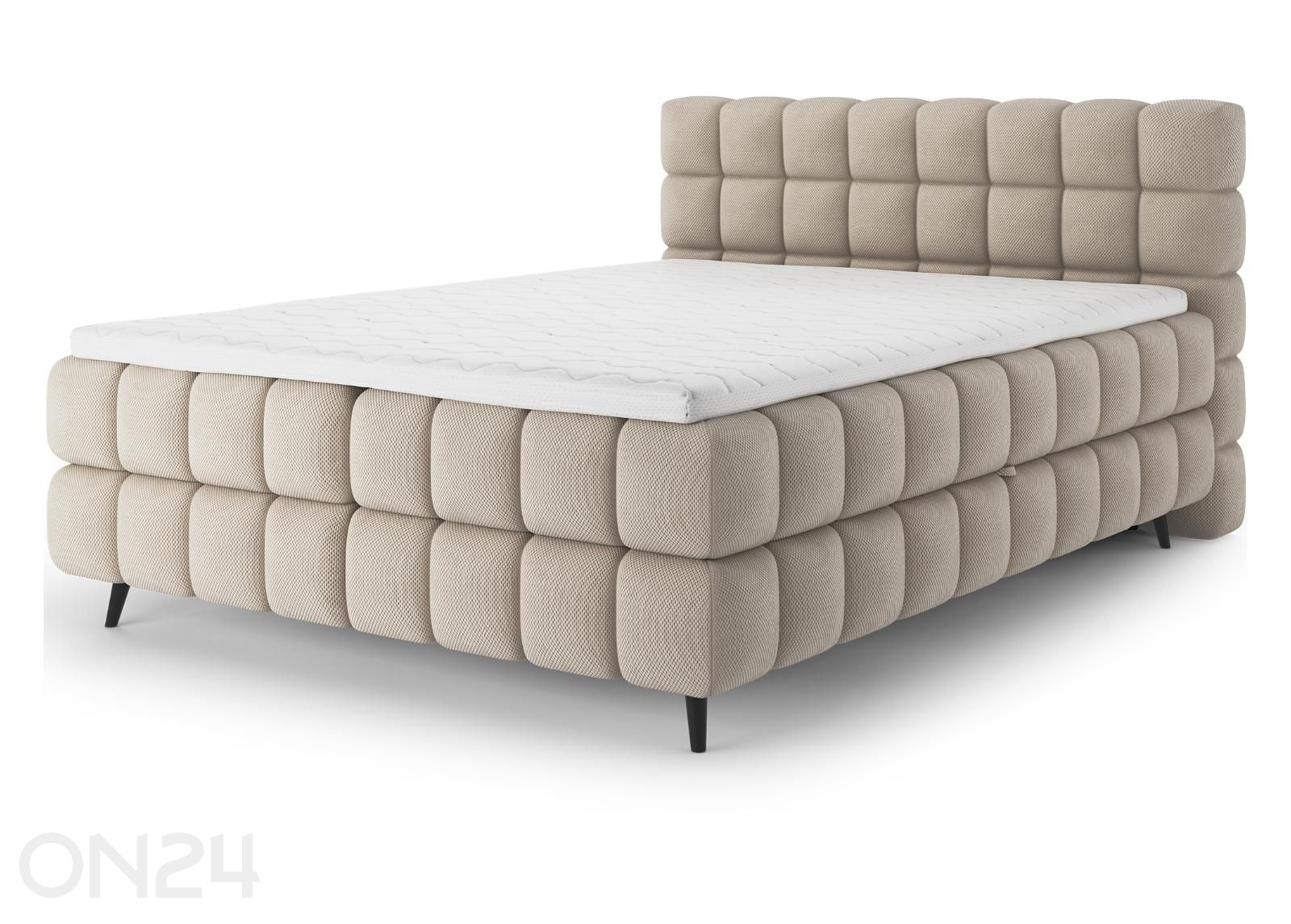 Kontinenttisänky säilytyslaatikolla Sabeno 160×200 cm kuvasuurennos