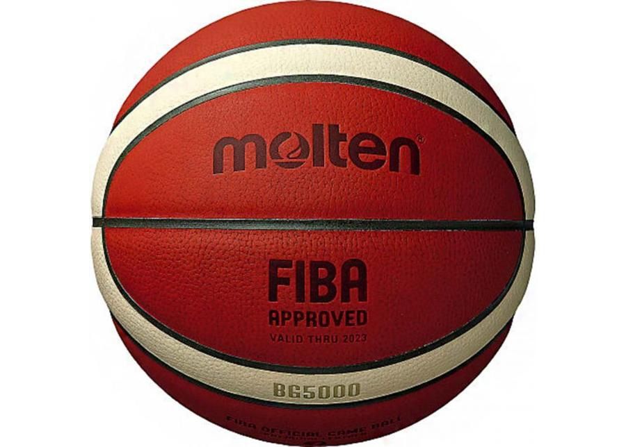 Koripallo Molten B6G5000 FIBA kuvasuurennos