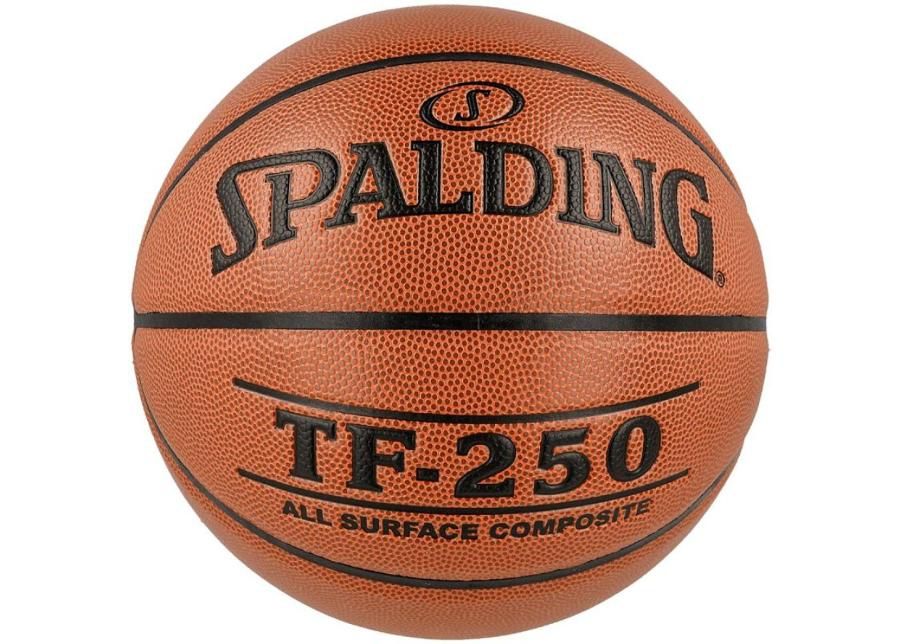 Koripallo ulko- ja sisäpeleihin Spalding TF-250 USA kuvasuurennos