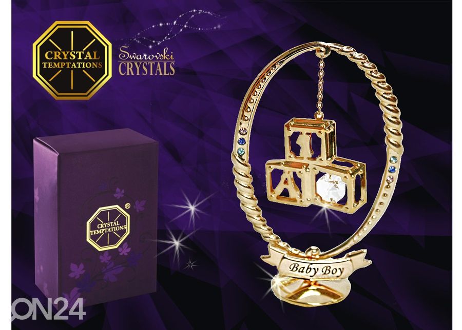 Koriste-esine SWAROVSKI kristalleilla LELUPALIKAT kuvasuurennos