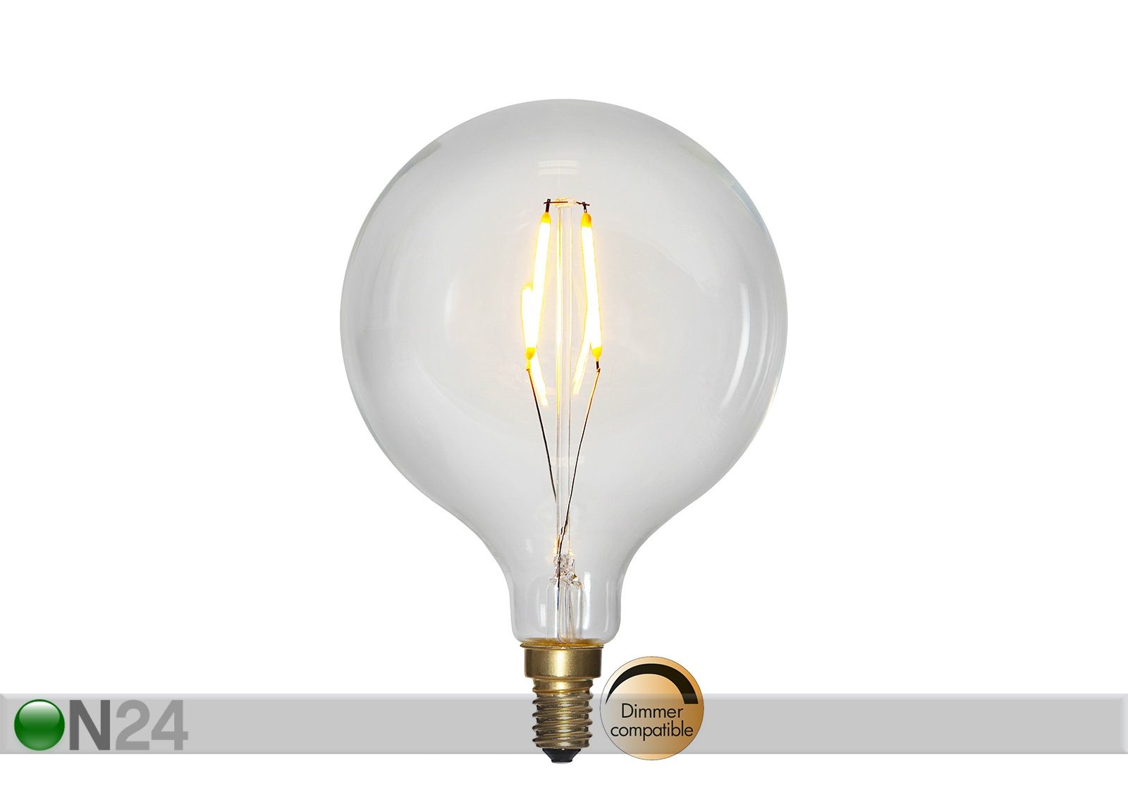 Koristeellinen LED-lamppu E14 1,5W kuvasuurennos