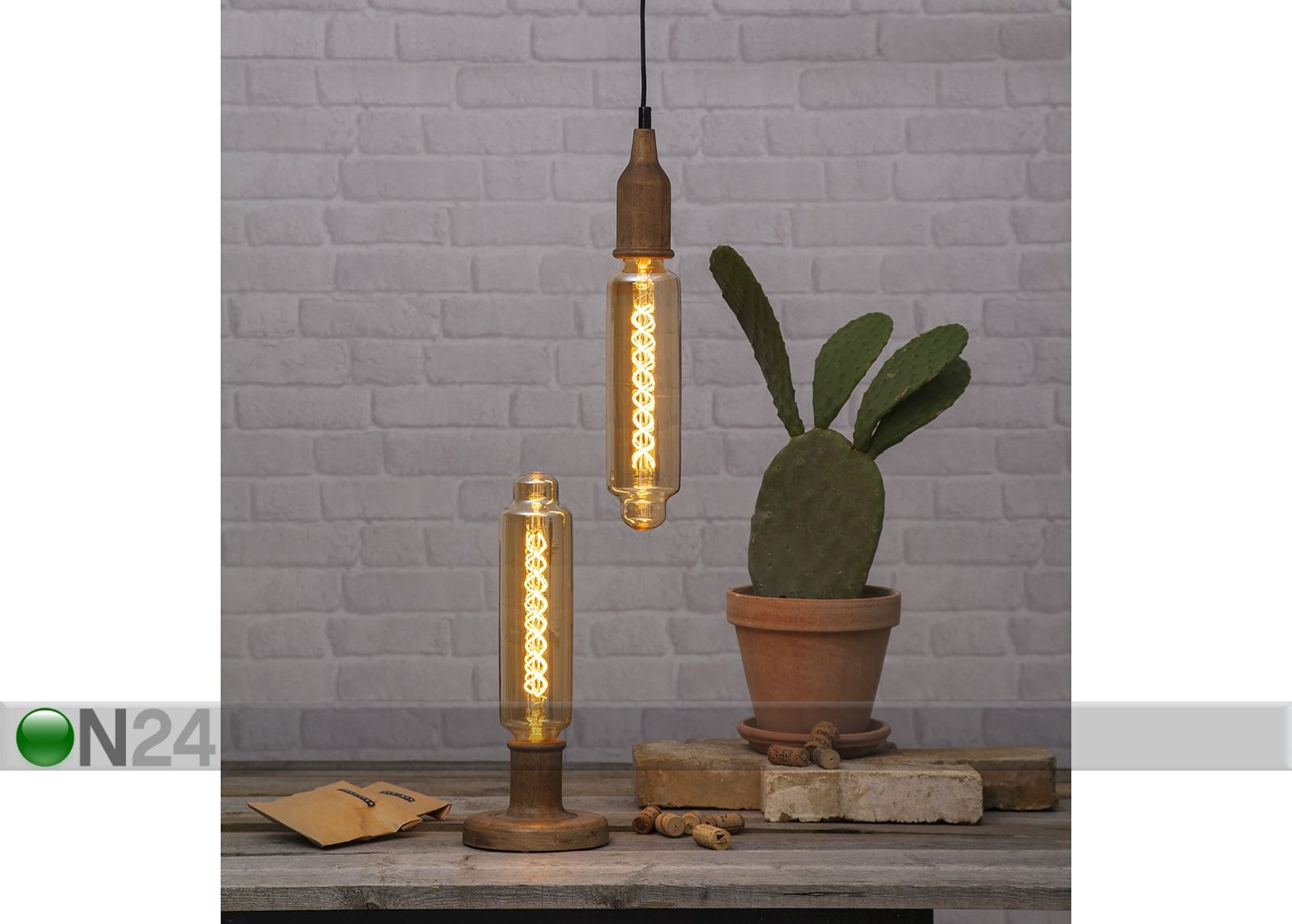 Koristeellinen LED lamppu E27 4,7 W kuvasuurennos