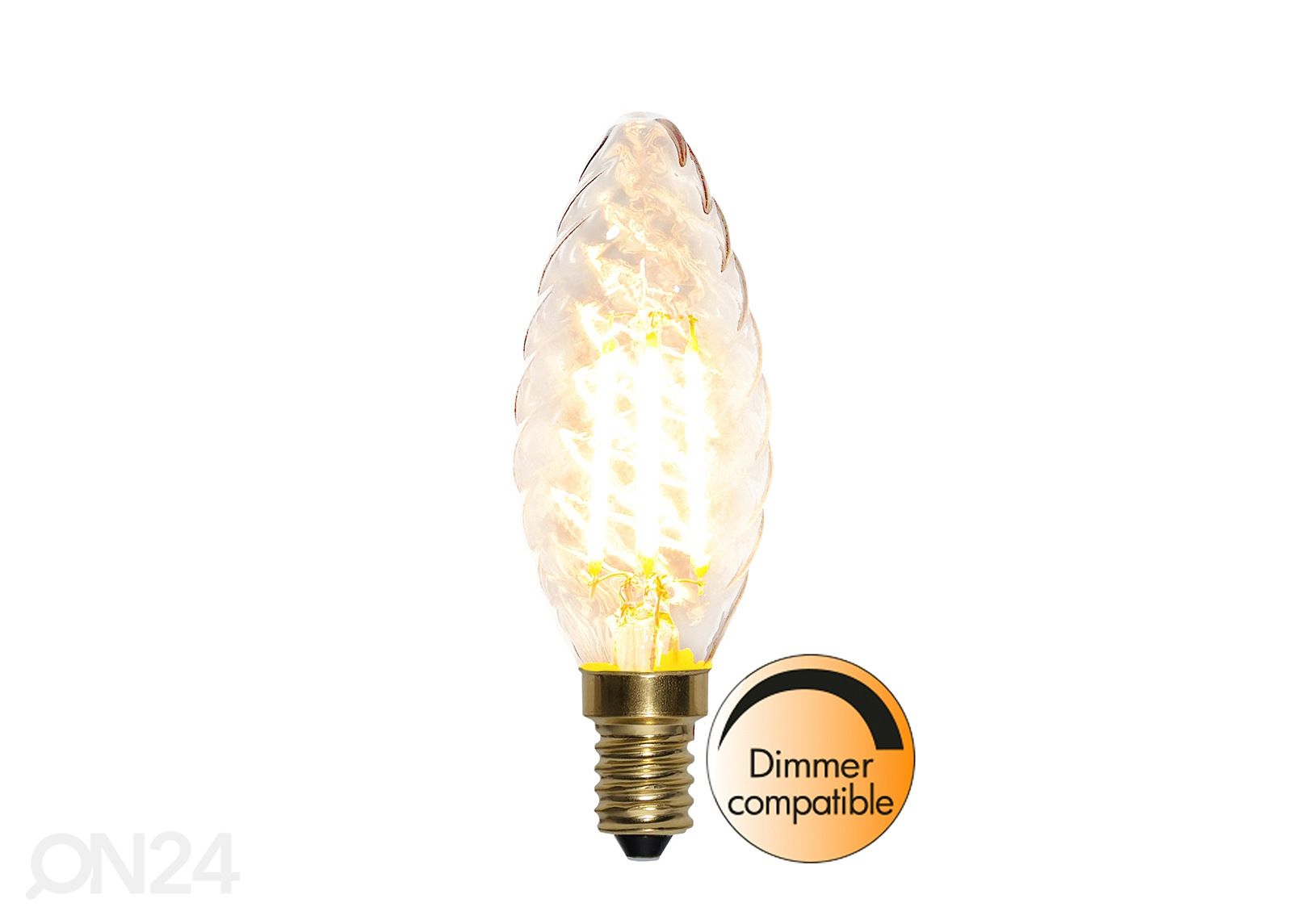 Koristeellinen LED sähkölamppu E14 4 W kuvasuurennos