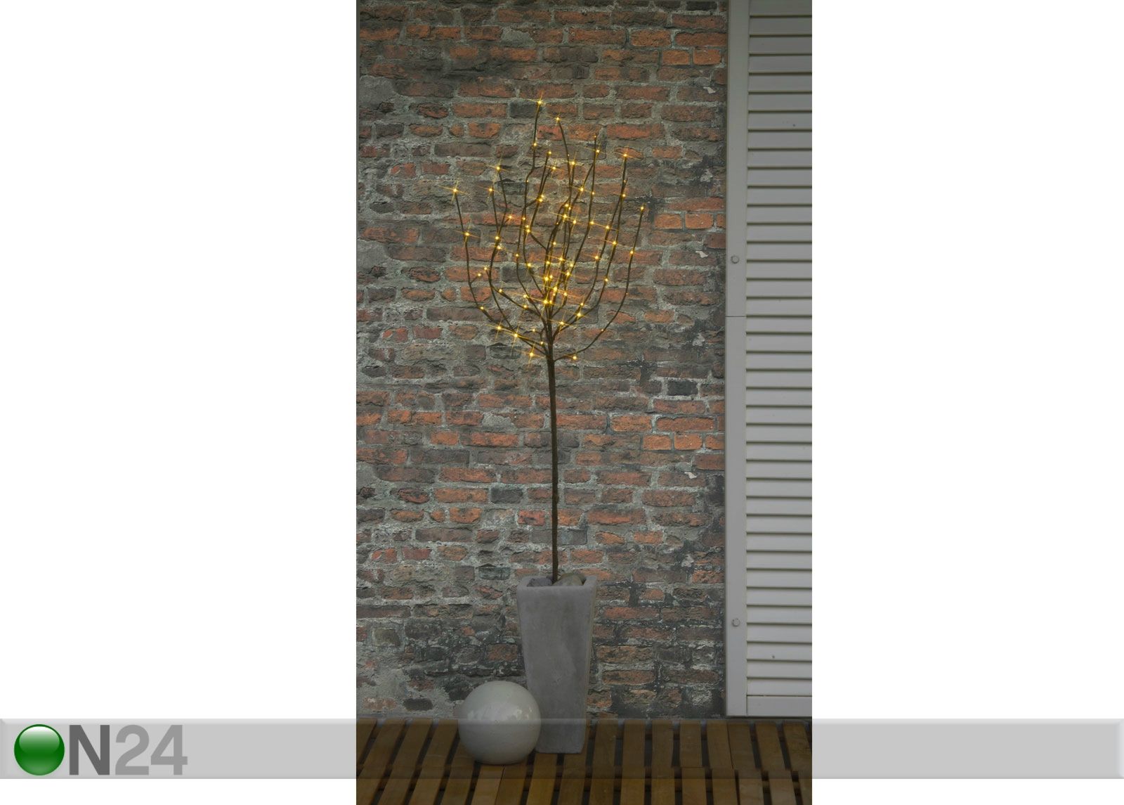 Koristepuu valoilla 110 cm LED kuvasuurennos