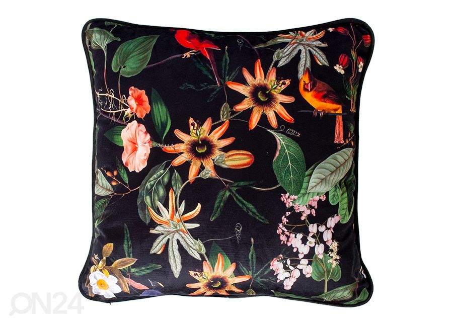 Koristetyyny Black Holly 45x45 cm kuvasuurennos