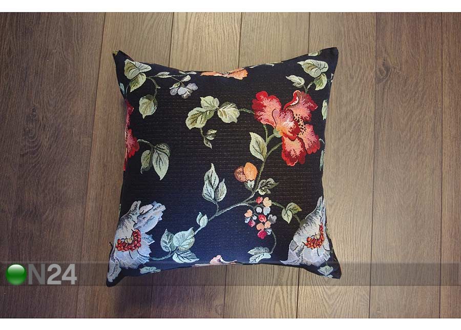 Koristetyyny gobeliinikankaasta WIEN KUKAT 50x50 cm kuvasuurennos