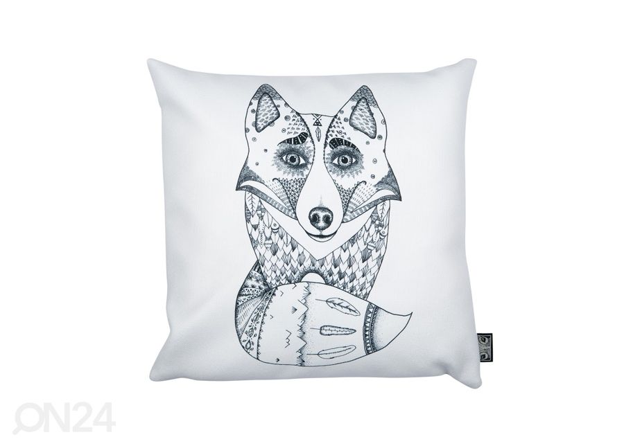 Koristetyyny Kettu 40x40 cm kuvasuurennos