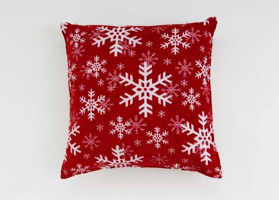 Koristetyyny Snow Flakes 50x50 cm kuvasuurennos
