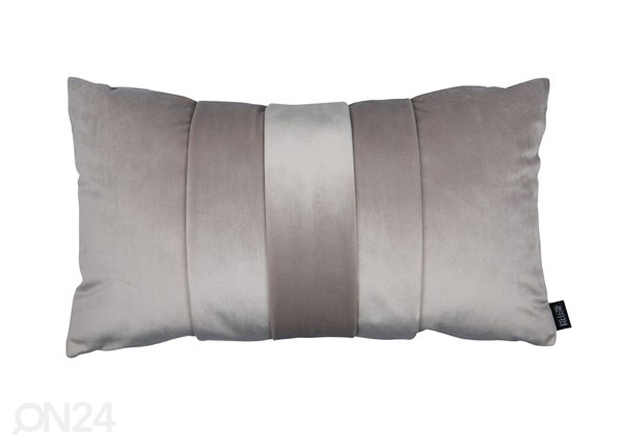 Koristetyyny Velvet Trio Mini beige 30x50 cm kuvasuurennos