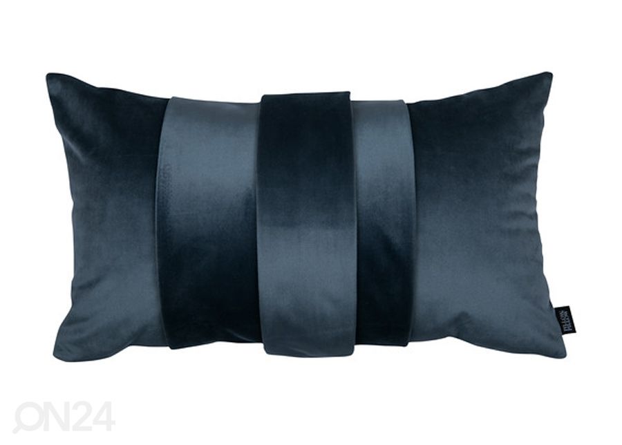 Koristetyyny Velvet Trio Mini tummanharmaa 30x50 cm kuvasuurennos