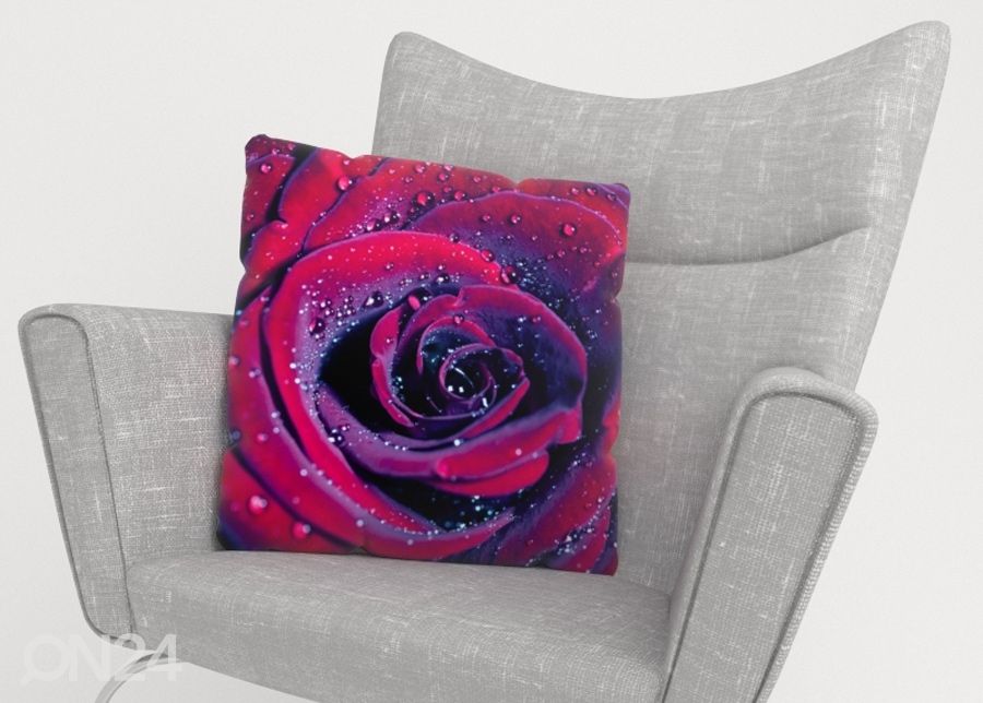 Koristetyynyliina Rose of Love 40x40 cm kuvasuurennos
