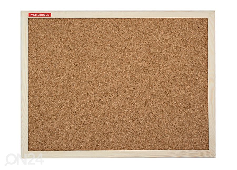 Korkkitaulu memoboards (puukehys) 180x120 cm kuvasuurennos