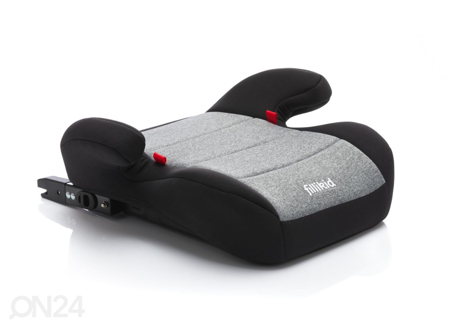 Korokeistuin Isofix harmaa 22-36 kg, Fillikid kuvasuurennos