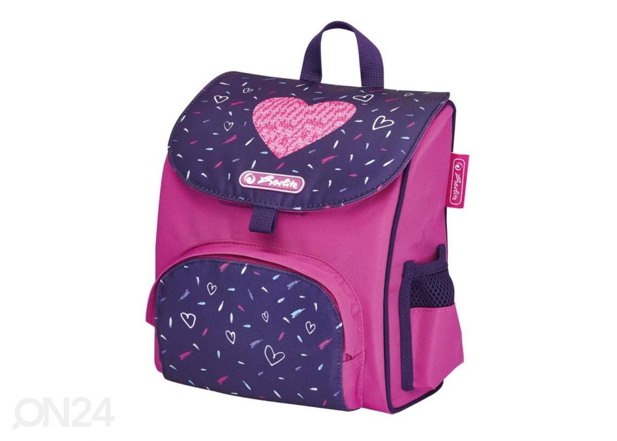 Koulu- ja selkäreppu Mini Softbag Tropical Heart kuvasuurennos