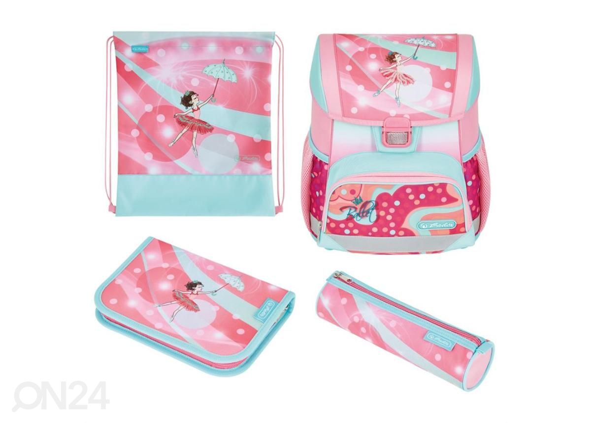 Koululaukku Herlitz Loop Plus Ballet Love 16 L kuvasuurennos