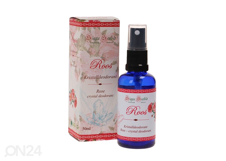 Kristallideodorantti RUUSU 50ml kuvasuurennos