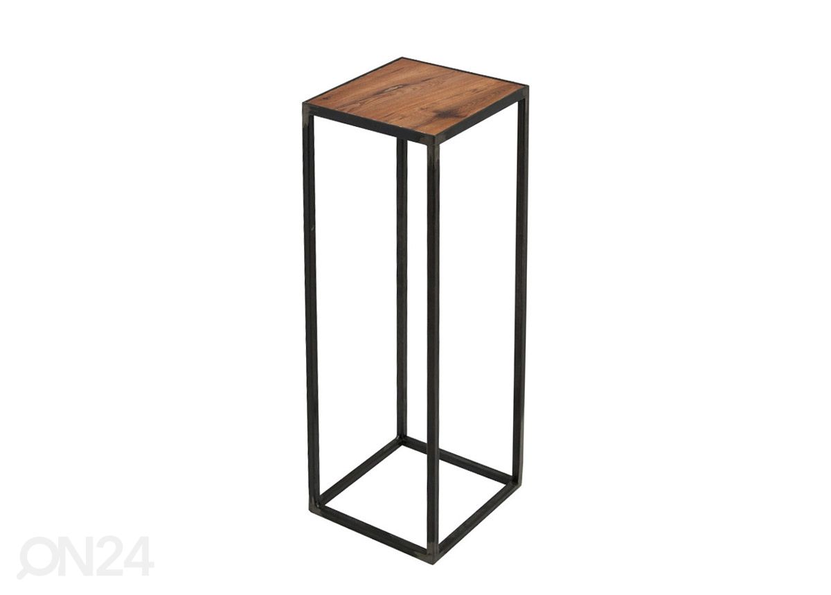 Kukkapöytä John Pillar musta/ tammi h60 cm kuvasuurennos