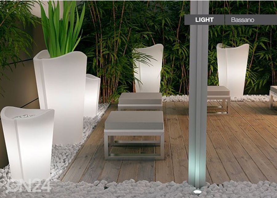 Kukkaruukku Bassano L.Luce Outdoor Neutro kuvasuurennos