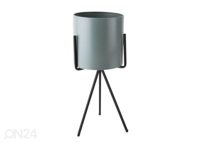 Kukkaruukku Pedestal, vihreä Ø20xh37,5 cm kuvasuurennos
