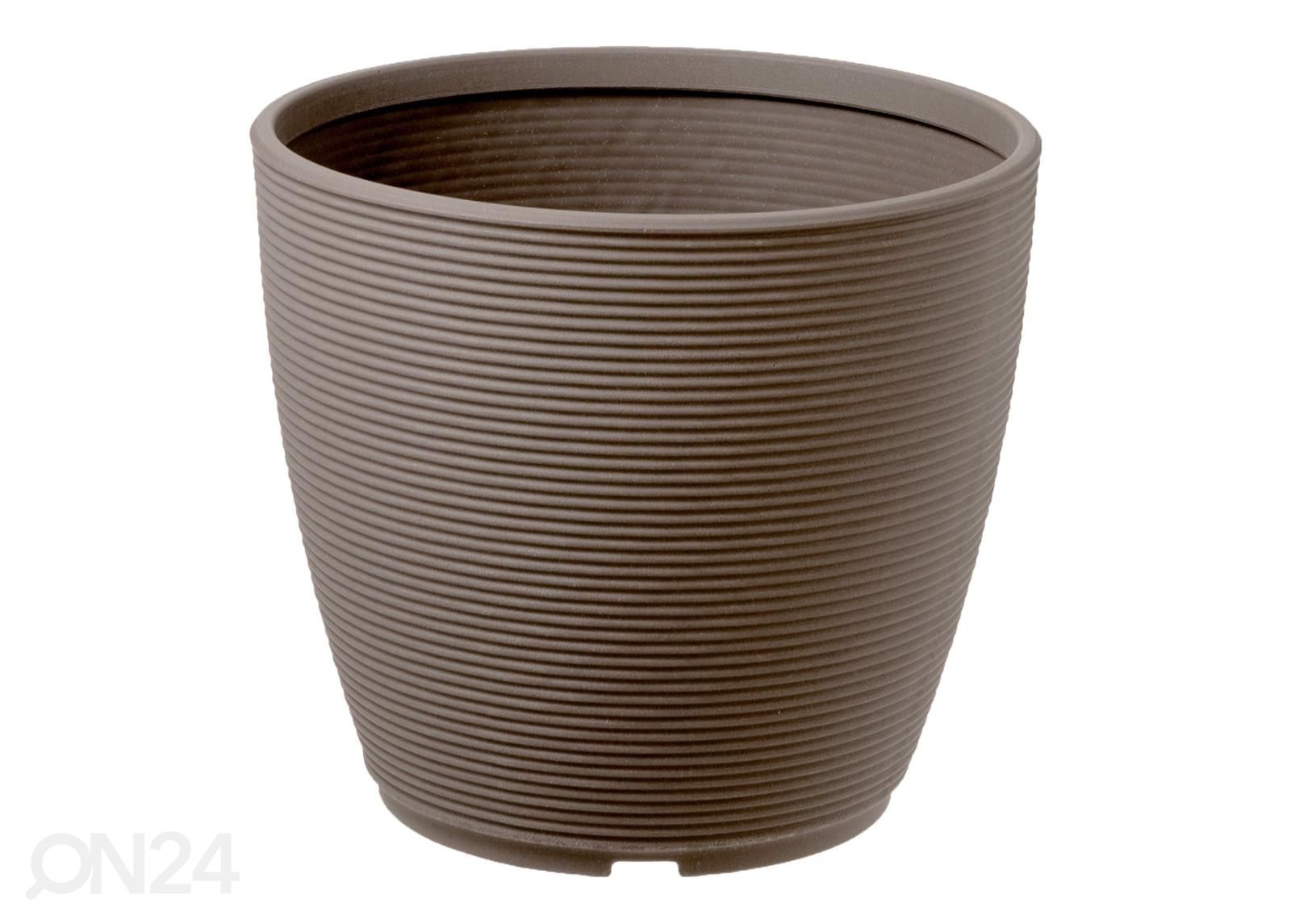Kukkaruukku Ring Ø38xh32 cm, cappuccino kuvasuurennos