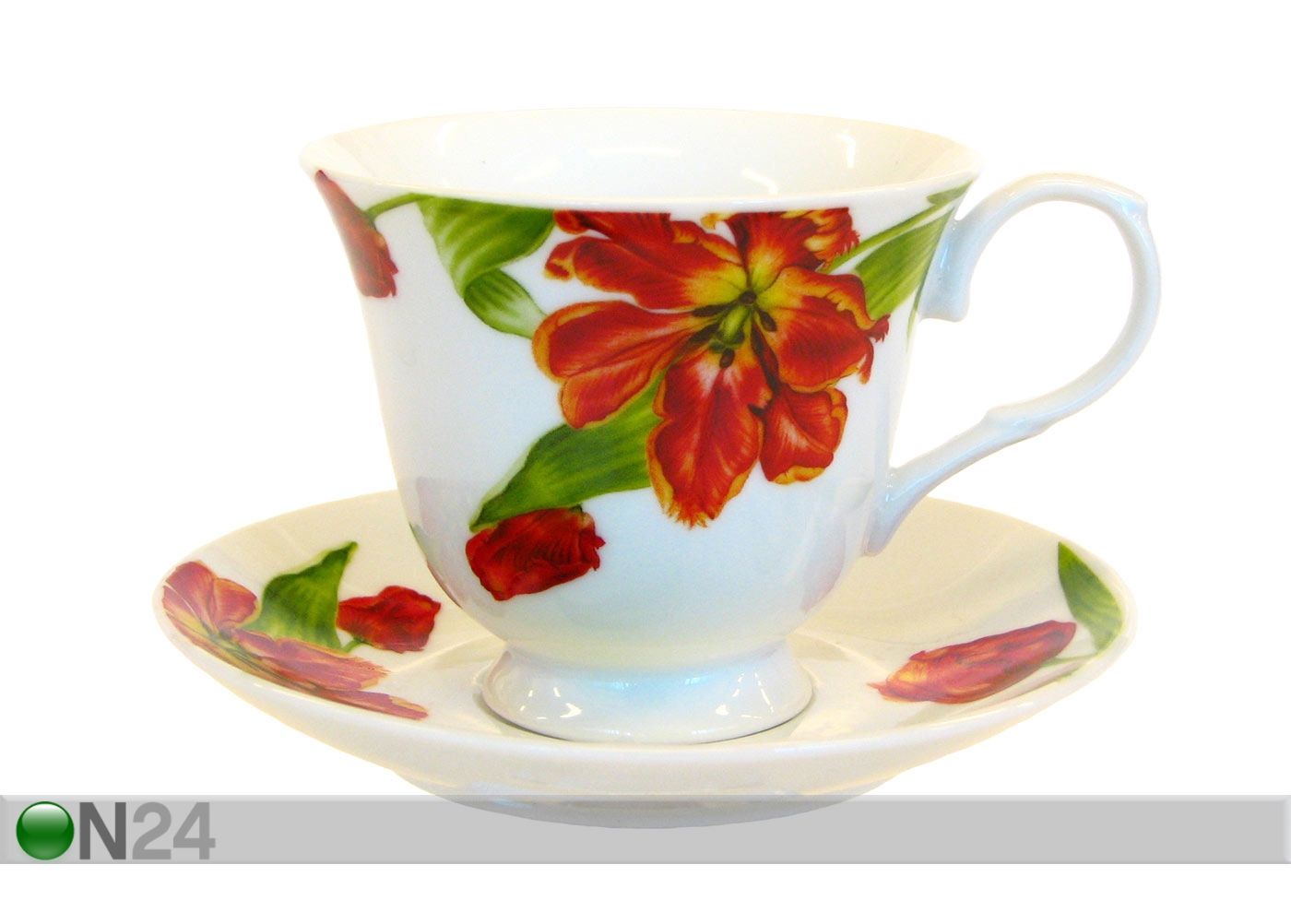 Kuppi ja asetti TULPPAANI 150 ml, 6 kpl kuvasuurennos