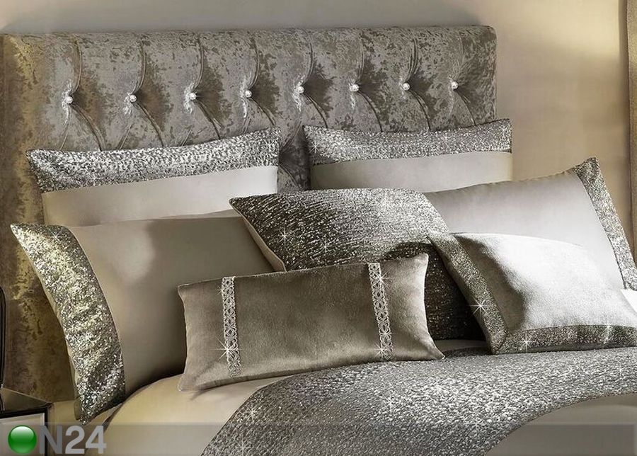 KYLIE MINOGUE tyynyliina MEZZANO PRALINE 50x75 cm kuvasuurennos