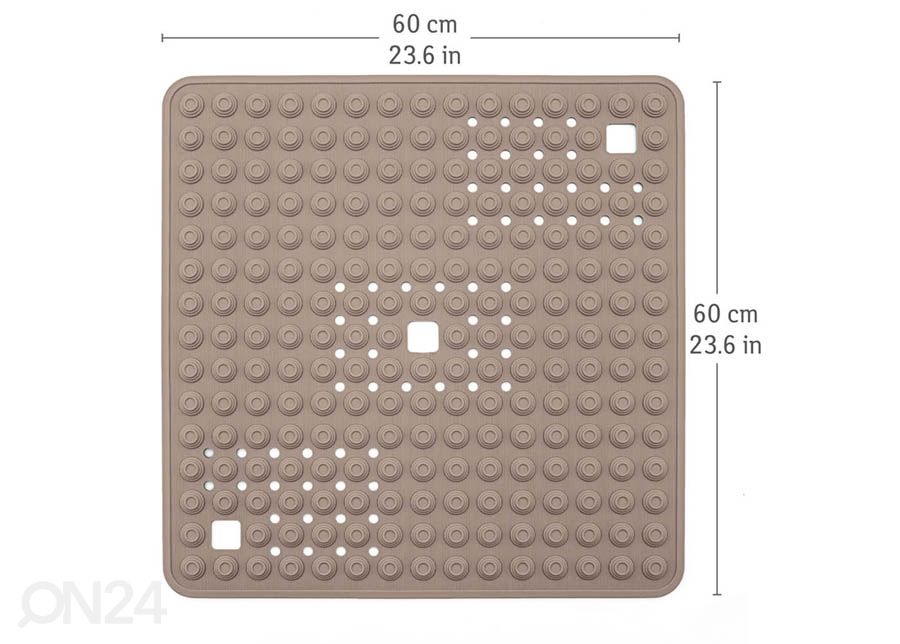 Kylpyammematto Tatkraft Detail kuvasuurennos mitat