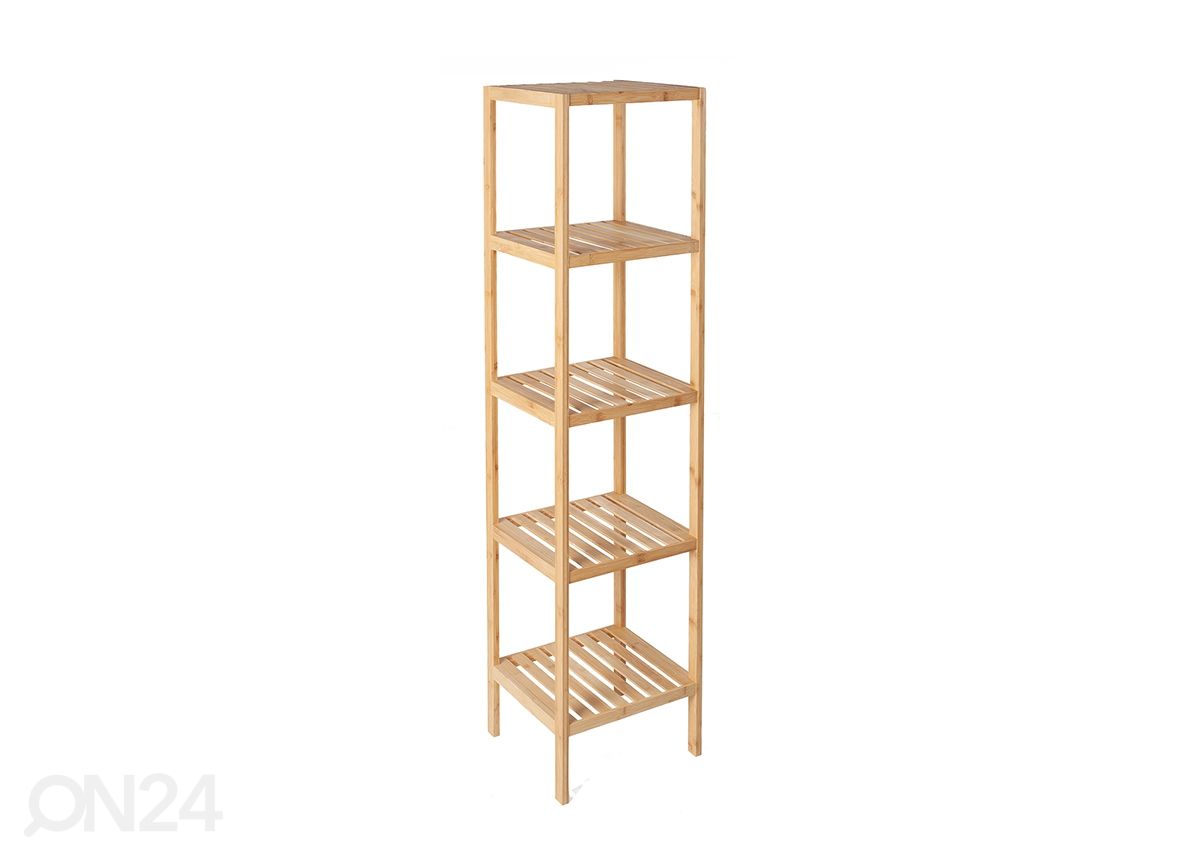 Kylpyhuoneen hylly Bamboo kuvasuurennos
