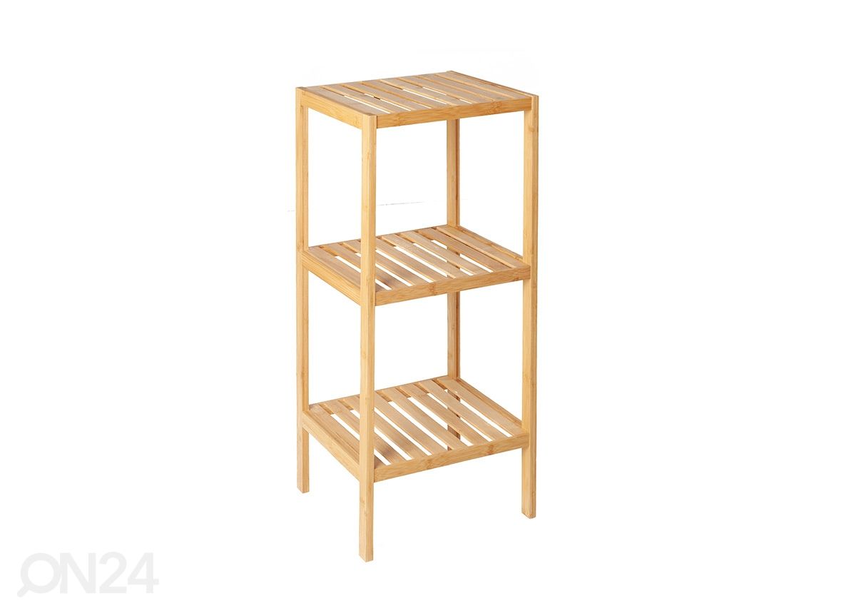 Kylpyhuoneen hylly Bamboo kuvasuurennos