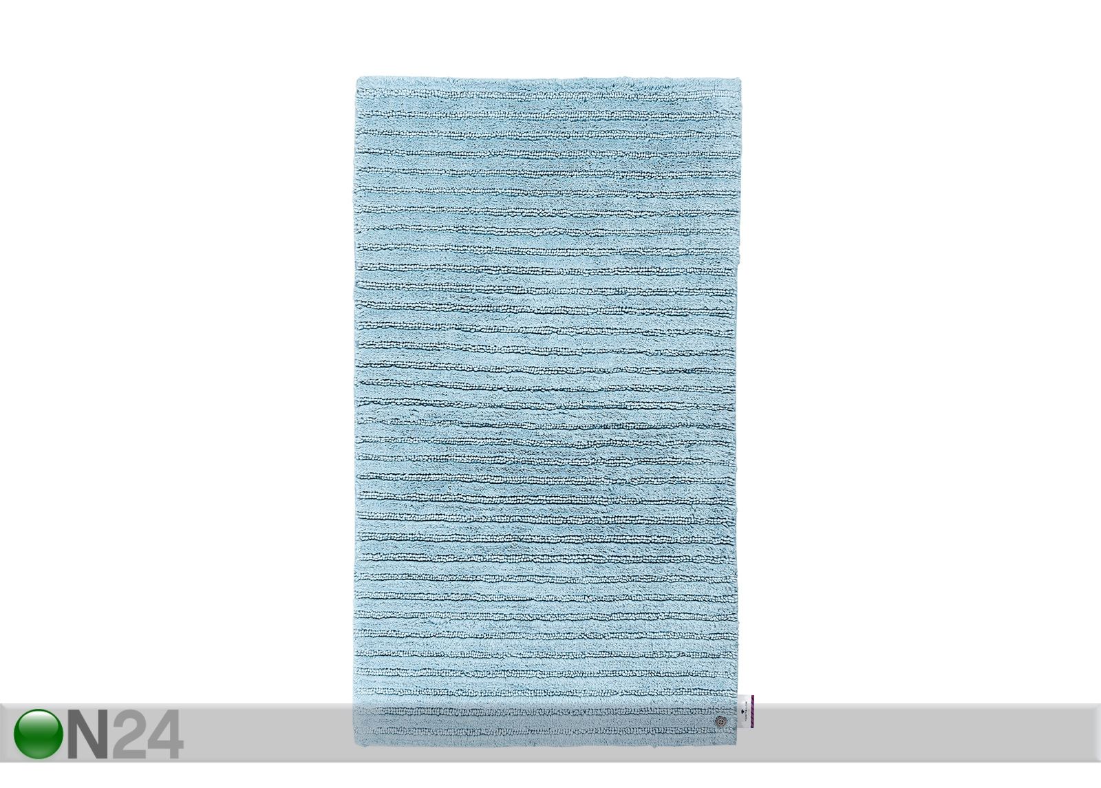 Kylpyhuoneen matto Cotton Stripe 60x60 cm kuvasuurennos