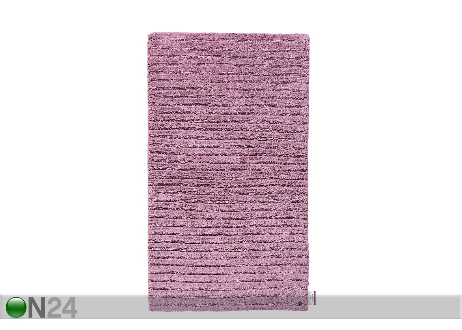Kylpyhuoneen matto Cotton Stripe 70x120 cm kuvasuurennos
