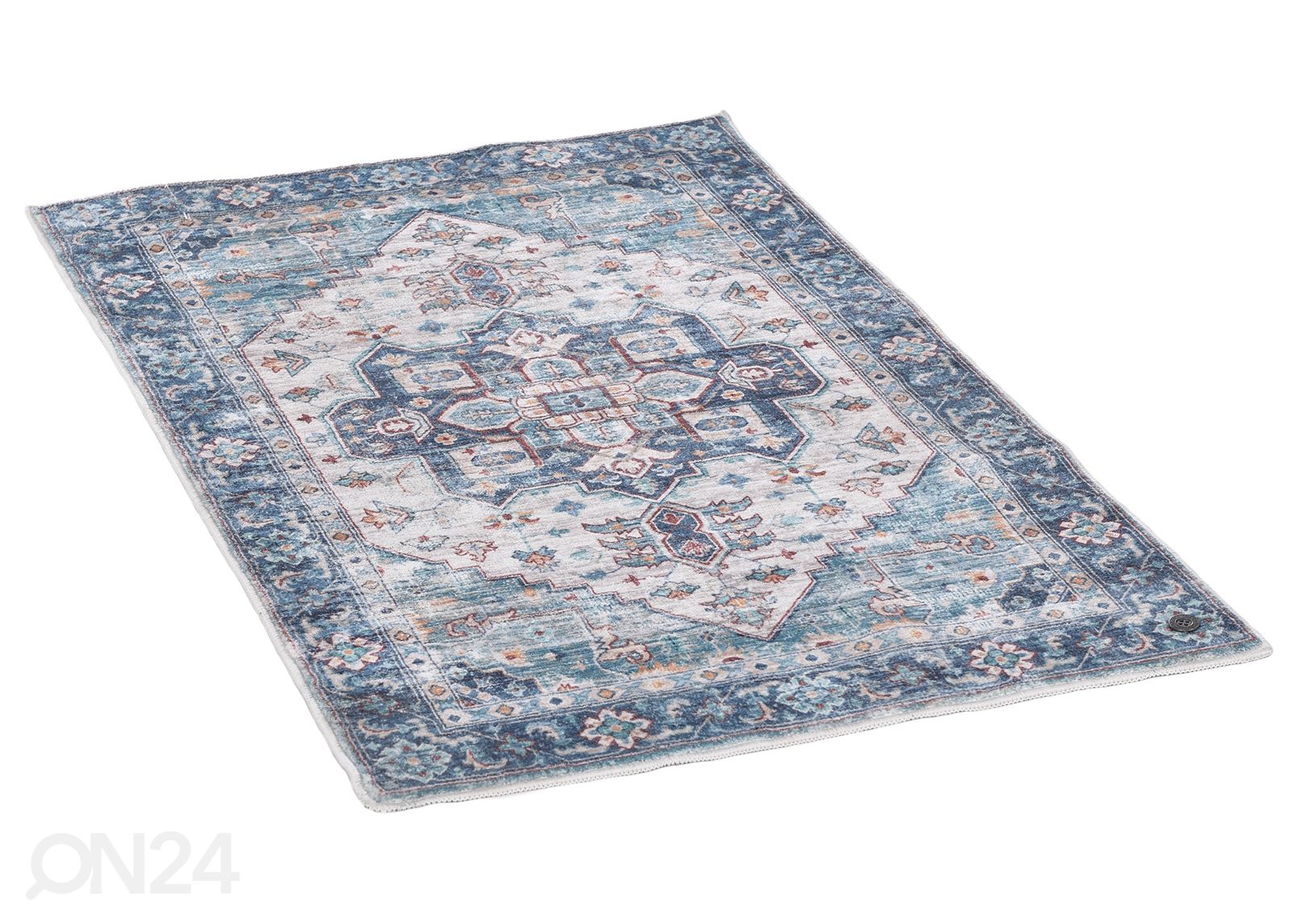 Kylpyhuoneen matto Tom Tailor Oriental Bath 60x100 cm, turkoosi kuvasuurennos