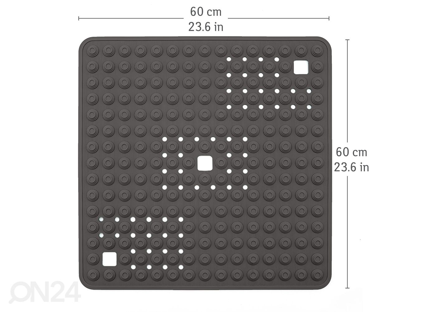 Kylpyhuonematto Tatkraft Detail kuvasuurennos mitat
