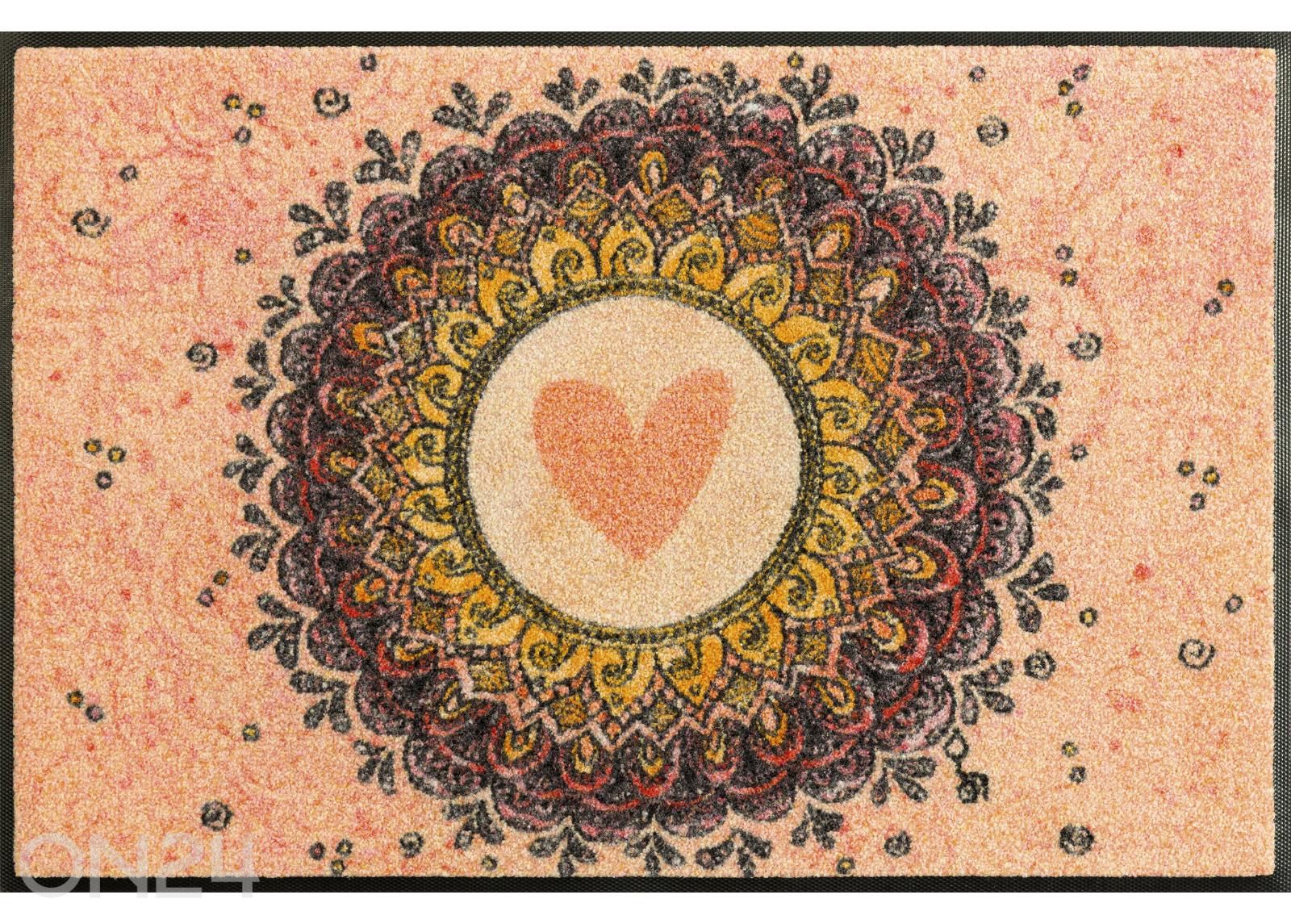 Kynnysmatto Circle of Love, 50x75 cm kuvasuurennos