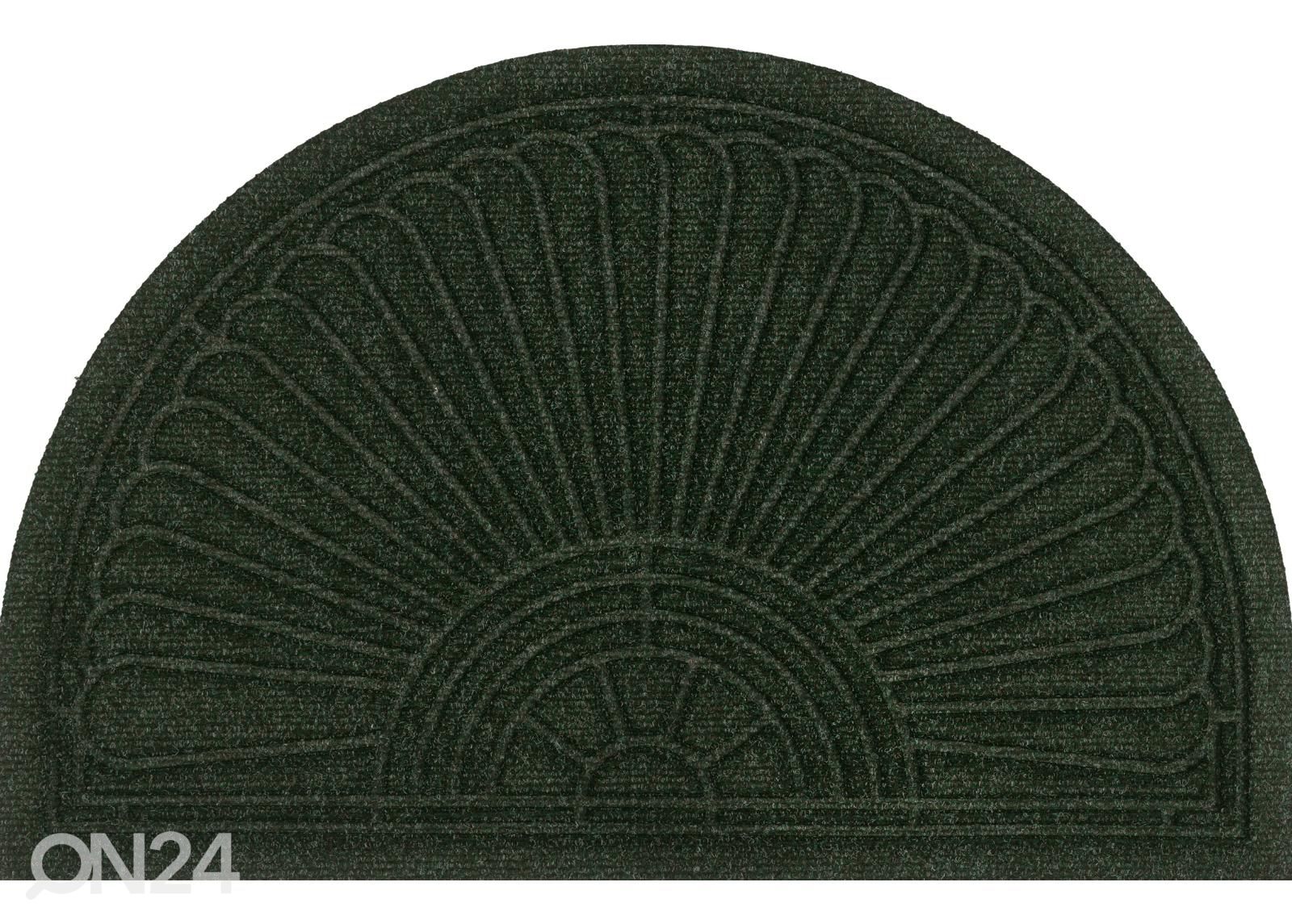 Kynnysmatto Halfmoon midnight green 85x55 cm kuvasuurennos