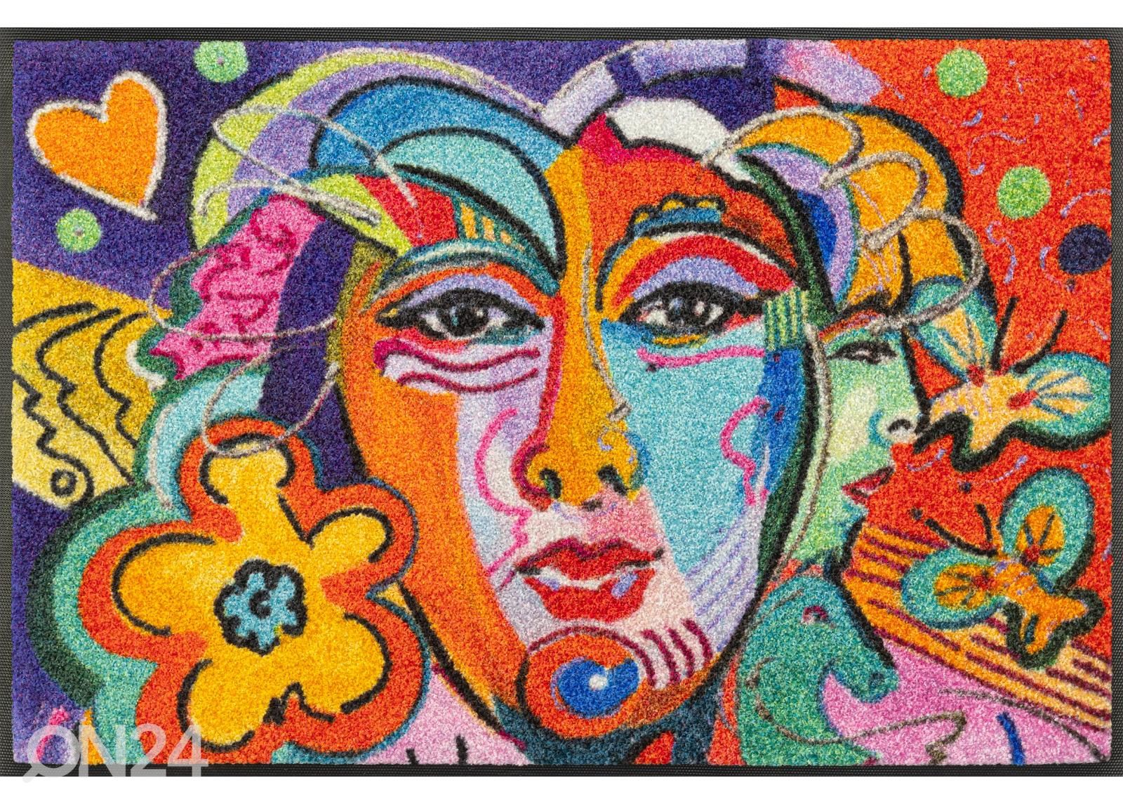 Kynnysmatto Indian Summer 50x75 cm kuvasuurennos