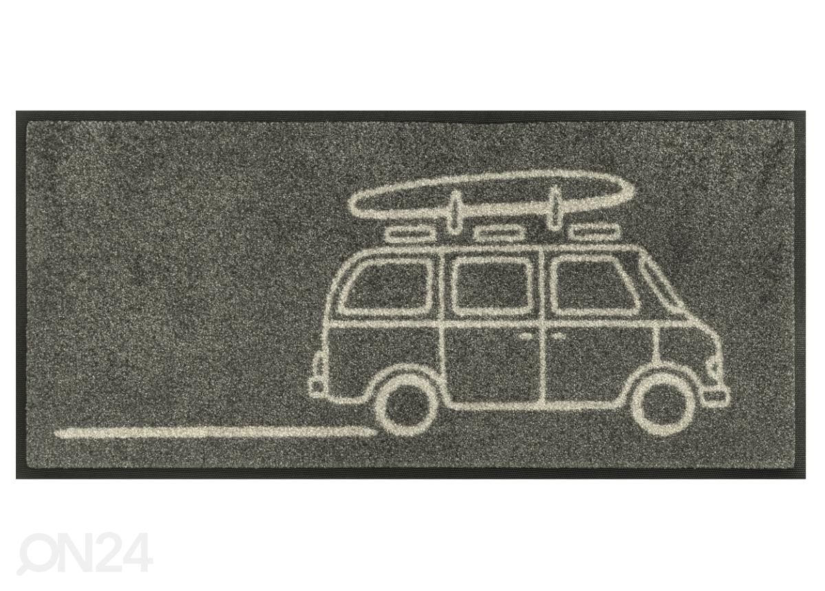 Kynnysmatto Keep it Simple grey 35x75 cm kuvasuurennos